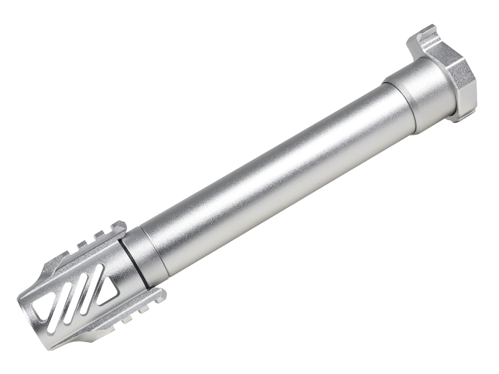SSG-1 Внешний ствол с пламегасителем серебристого цвета от G&G Armament